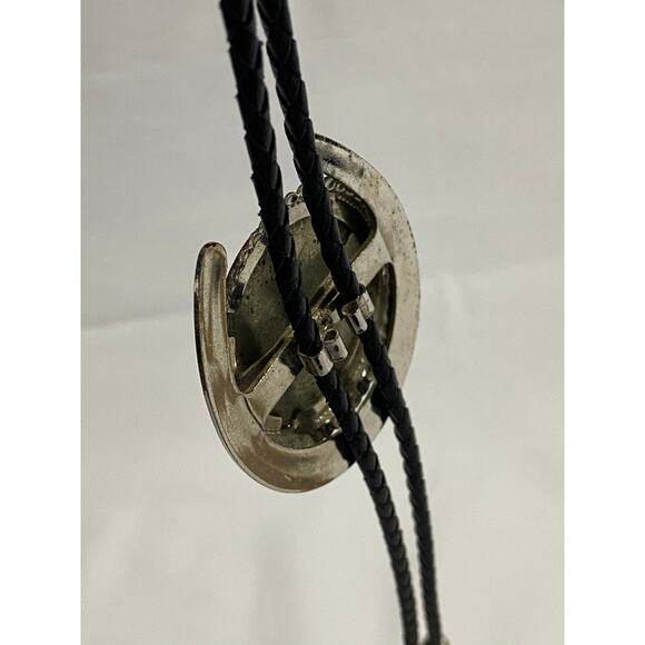 Vintage Eisenhower 1976 Bicentennial Coin Bolo Tie - Picture 6 of 8